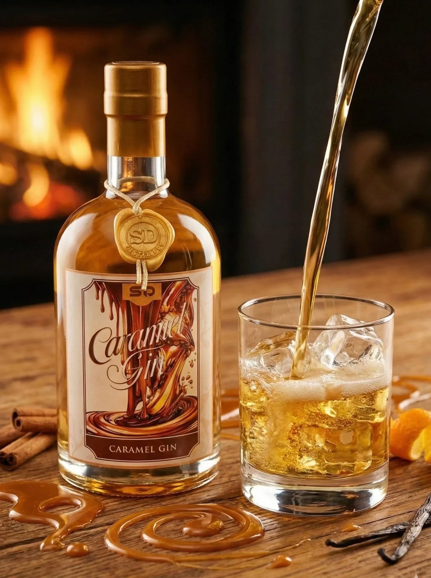 CaramelGin SD Distillery – gin dolce ma non come pensi, 40%