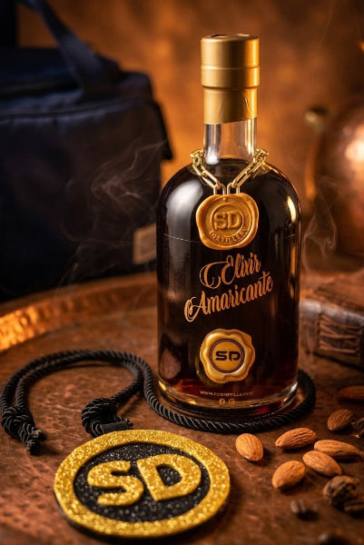 Elixir Amaricante – amaro artigianale italiano alle 30 botaniche con sigillo dorato
