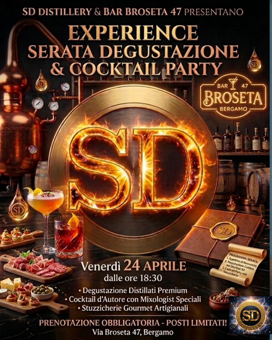Una Notte Fuori dalle Regole — SD Distillery al Bar Broseta di Bergamo