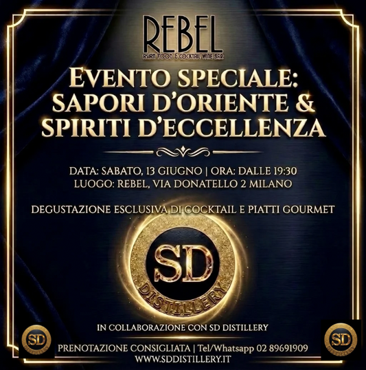 Una notte al Rebel Asian Food and Cocktail Bar di Milano