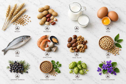 Allergie, intolleranze e distillati: informazioni prima del consumo