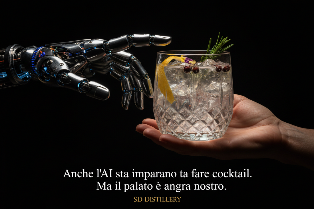 Anche l'AI sta imparando a fare cocktail. Ma il palato è ancora nostro.