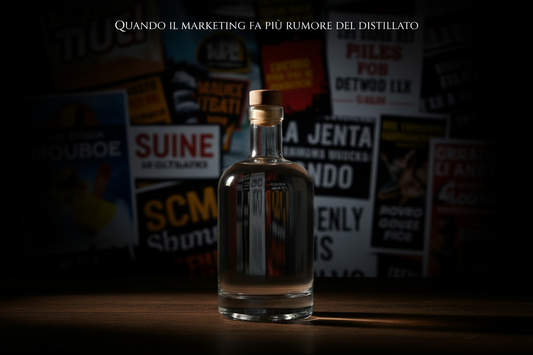 Quando il marketing fa più rumore del distillato