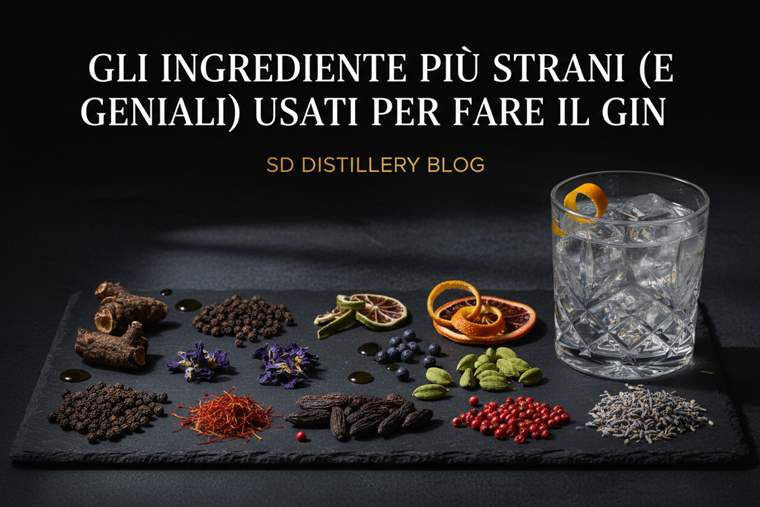 Gli ingredienti più strani (e geniali) usati per fare il gin