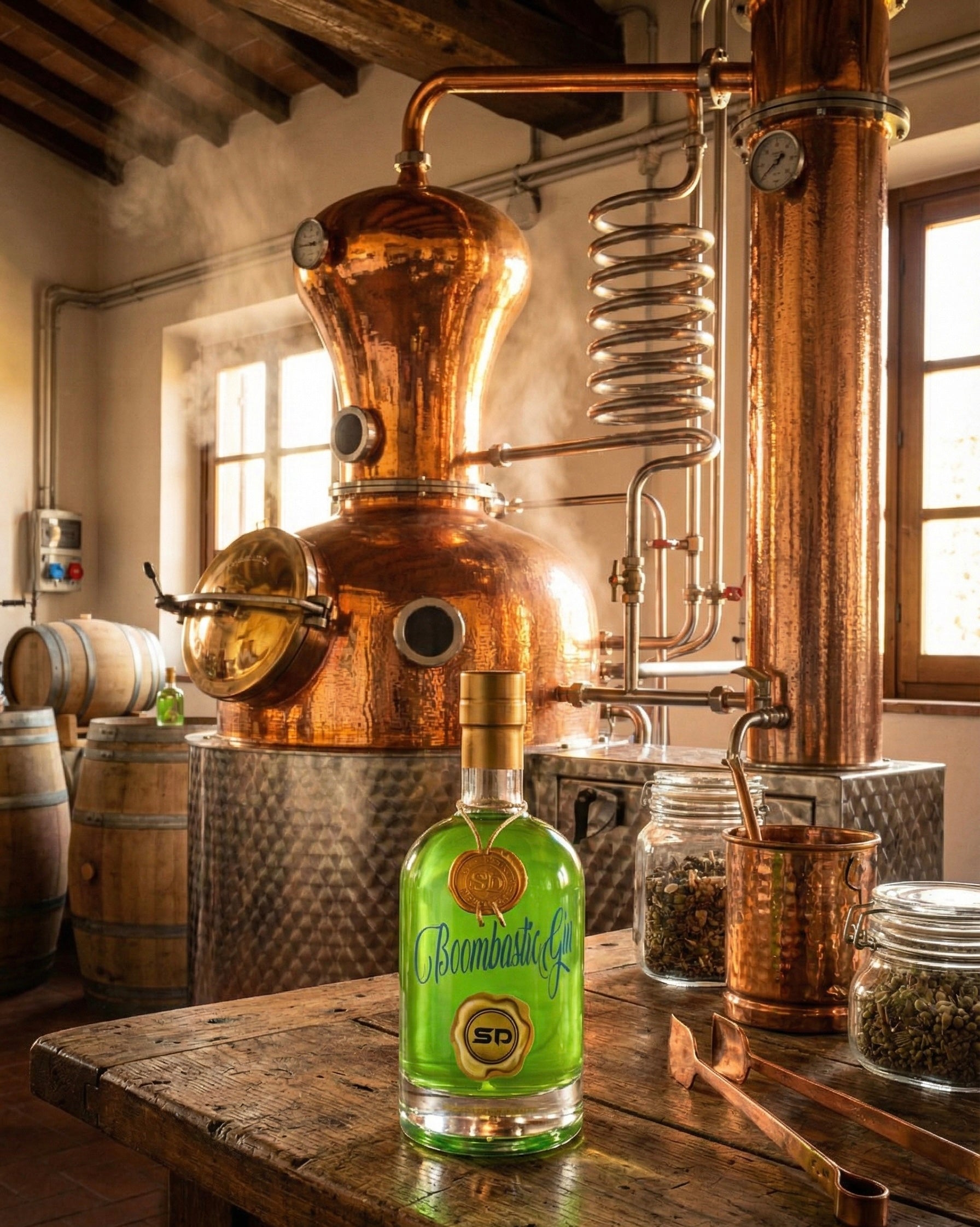 BoombasticGin - London Dry Gin Artigianale Mediterraneo