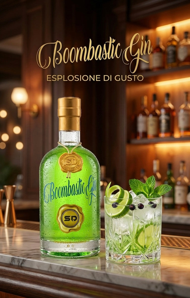 BoombasticGin - London Dry Gin Artigianale Mediterraneo