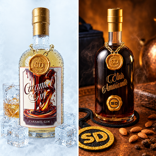 Copertina After Dinner con CaramelGin ed Elixir Amaricante