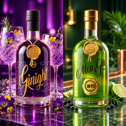 Copertina Aperitivo Estivo con Ginight e MonGin affiancati